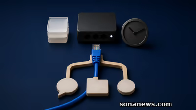 点灯した通信機器から外したLANケーブル、保存ログと相談先3経路の概念模型